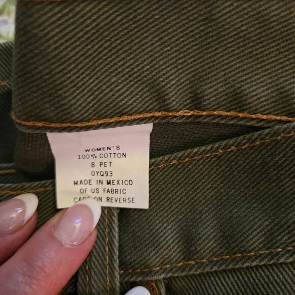 Two Pairs LL Bean Jeans Size 8 - EUC - Picture 2 of 6
